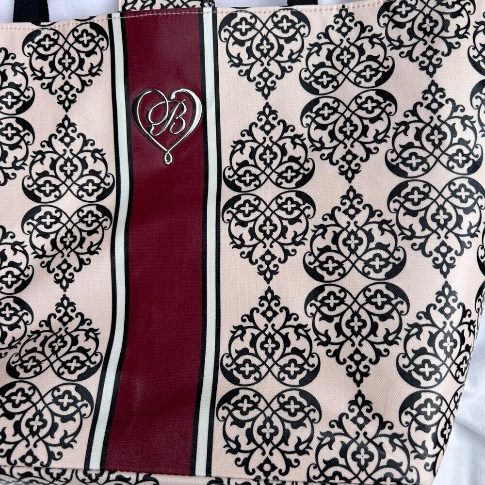 Brighton My Sweet Valentine Heart Tote Bag Work Office Beach - Picture 4 of 6